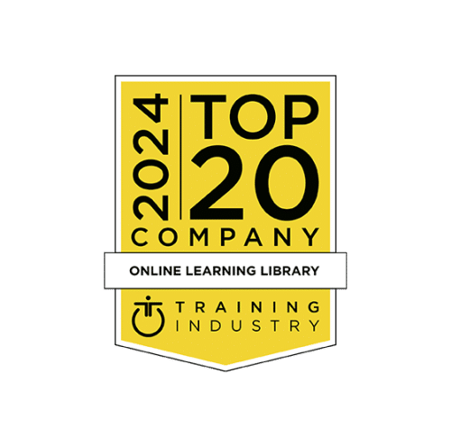 2024 Top 20 Online Learning Library Company by Training Industry